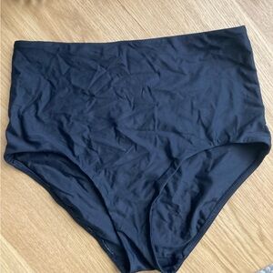 Lululemon Black High Rise Bikini Bottom